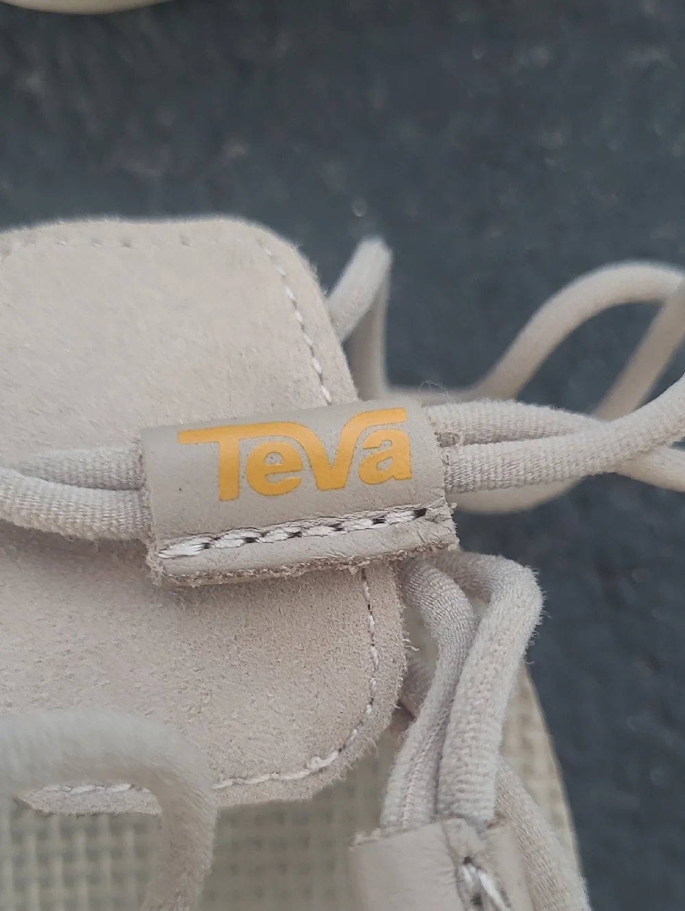 NWOT Teva Infinity Midform Gladiator Neutral Beige Lace-Up Sandals